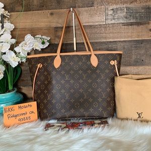 100% guarantee pre onwed neverfull MM